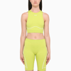 OFF-WHITE YELLOW SPORTS CROP TOP