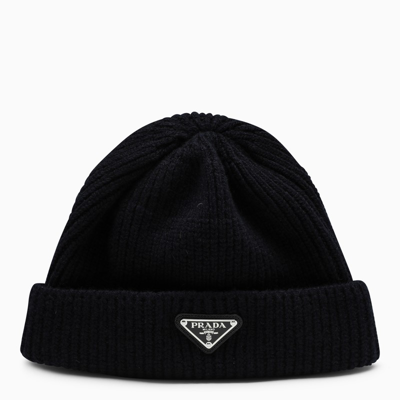 Prada Blue Beanie