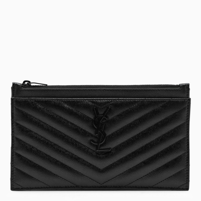 Saint Laurent Hard Black Clutch