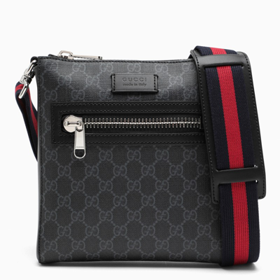 Gucci Black Supreme Gg Fabric Cross-body Bag