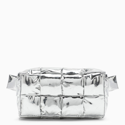 Bottega Veneta Silver Belt Bag