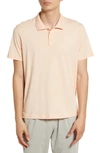 Atm Anthony Thomas Melillo Classic Jersey Slim-fit Polo In Tropical Peach