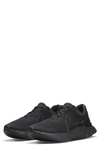 Nike React Infinity Run Flyknit 3 Running Shoe In Black/ Black/ Black