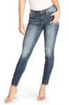Vigoss Women's Marley Distressed Jeans In Dark Wash