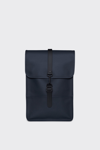 Rains Mini Waterproof Backpack In Navy