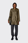 Rains A-line Jacket In Metallic Mist (74)