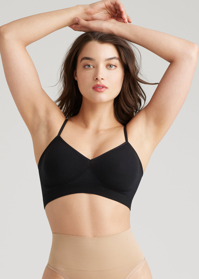 Yummie Audrey Unlined Bralette In Black