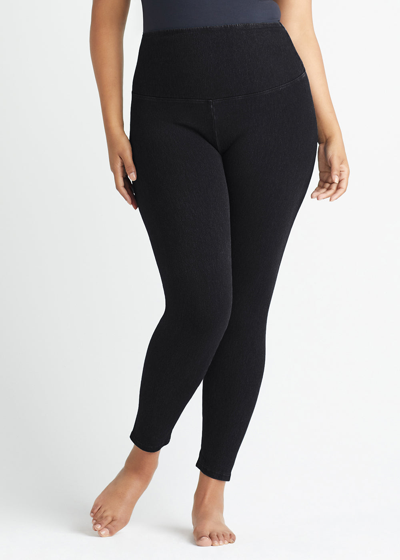 Yummie Denim Shaping Legging In Black