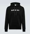Burberry Black Cotton Sweatshirt In Black