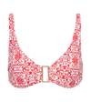 Melissa Odabash Bel Air Bikini Top In Amalfi Red
