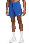 Nike Men's Stride Dri-fit 7" Unlined Running Shorts In Blue