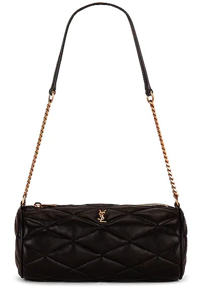 Saint Laurent Sade Tube Bag In Nero