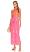 Sundress Filiza Maxi Dress In Pink