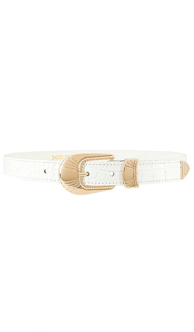 Petit Moments Tulsa Belt In Ivory