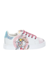 MONNALISA MONNALISA  WARNER BROS PRINT SNEAKERS