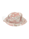 Monnalisa Mikado Hat With Roses In Cyclamen