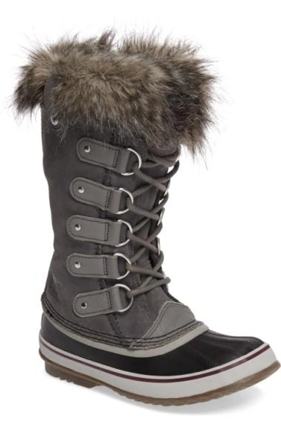 Sorel 'joan Of Arctic' Waterproof Snow Boot In Quarry