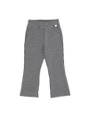 Monnalisa Houndstooth Jersey Trousers In Blue + Cream