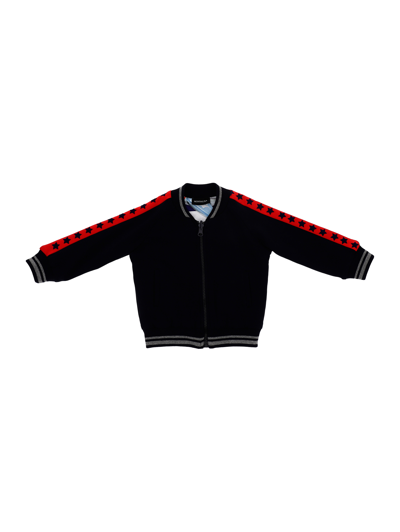 Monnalisa Kids'   Reversible Fleece Bomber In Dark Blue