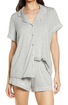 Nordstrom Moonlight Eco Short Pajamas In Grey Heather