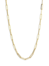 Saks Fifth Avenue Women's 14k Yellow Gold Paper Clip Chain Necklace In Yellow Gold
