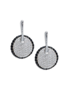 ROBERTO COIN WOMEN'S 18K WHITE GOLD & DIAMOND EARRINGS