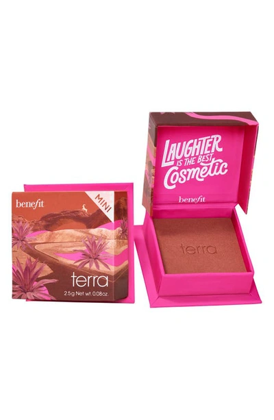 Benefit Cosmetics Wanderful World Silky-soft Powder Blush Terra 0.08 oz / 2.5 G