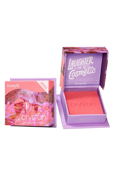 Benefit Cosmetics Wanderful World Silky Soft Powder Blush, 0.74 oz In Crystah