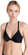 Natori Pure Luxe Full Fit Coverage T-shirt Everyday Support Bra (36c) Women's In Black