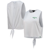 The Wild Collective White Inter Miami Cf Twist Back Tank Top In White