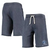 ALTERNATIVE APPAREL HEATHERED NAVY ALTERNATIVE APPAREL AIR FORCE FALCONS VICTORY LOUNGE SHORTS