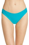 Chantelle Lingerie Soft Stretch Thong In Blue Bird