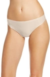 Chantelle Lingerie Soft Stretch Thong In Rose Nude