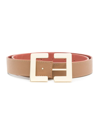 Sarah Chofakian Sc Reversible Belt In Brown