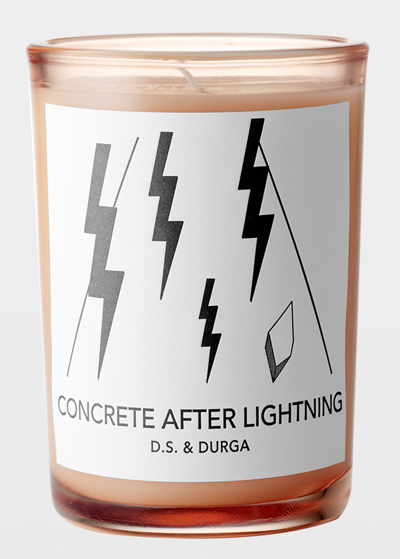 D.s. & Durga 7 Oz. Concrete After Lightning Candle