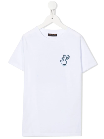 Save The Duck Devin Logo-print T-shirt In White