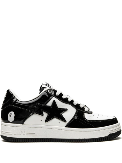 A Bathing Ape Bape Sta L Low-top Trainers In Black