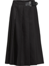 PRADA RE-NYLON PLEATED SKIRT