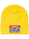 Supreme Gonz Nametag Beanie In Gelb