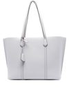 Tory Burch Perry Tote Bag In Grey