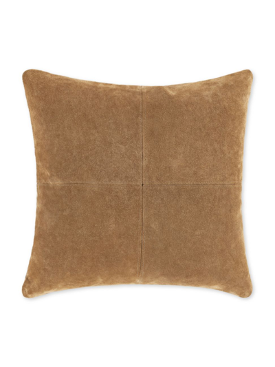 Surya Manitou Down Fill Pillow In Camel