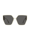 Dior 30montaigne 61mm Butterfly Sunglasses In Ivory