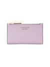 Kate Spade Small Spencer Leather Bi-fold Wallet In Violet Mist