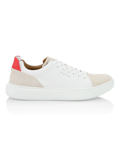 Buscemi Uno Mix Sneakers In White