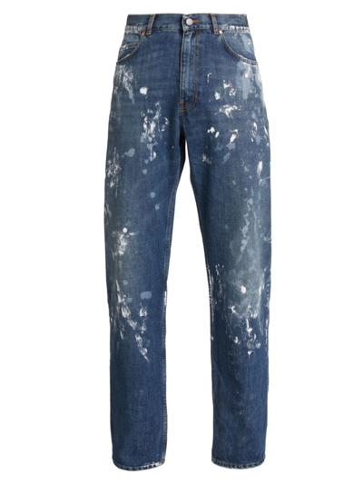 Martine Rose Painted Relaxed-fit Straight-leg Denim Jeans In Martine Rose Painted Relaxed-fit Straight-leg Denim Jeans In