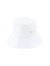 Rag & Bone Addison Logo Bucket Hat In Antique White