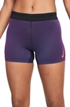 Nike Women's Dri-fit Adv Tight Running Shorts In Purple