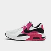Nike Women's Air Max Excee Casual Shoes In White/black/rush Pink