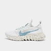 Nike Men's Space Hippie 01 Casual Sneakers From Finish Line In White/dutch Blue