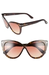 TOM FORD Arabella 59mm Cat Eye Sunglasses